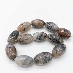 Brazilian “snakeskin” Agate string for necklace